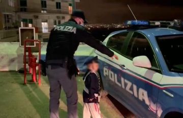 polizia realizza sogno di un bimbo 2